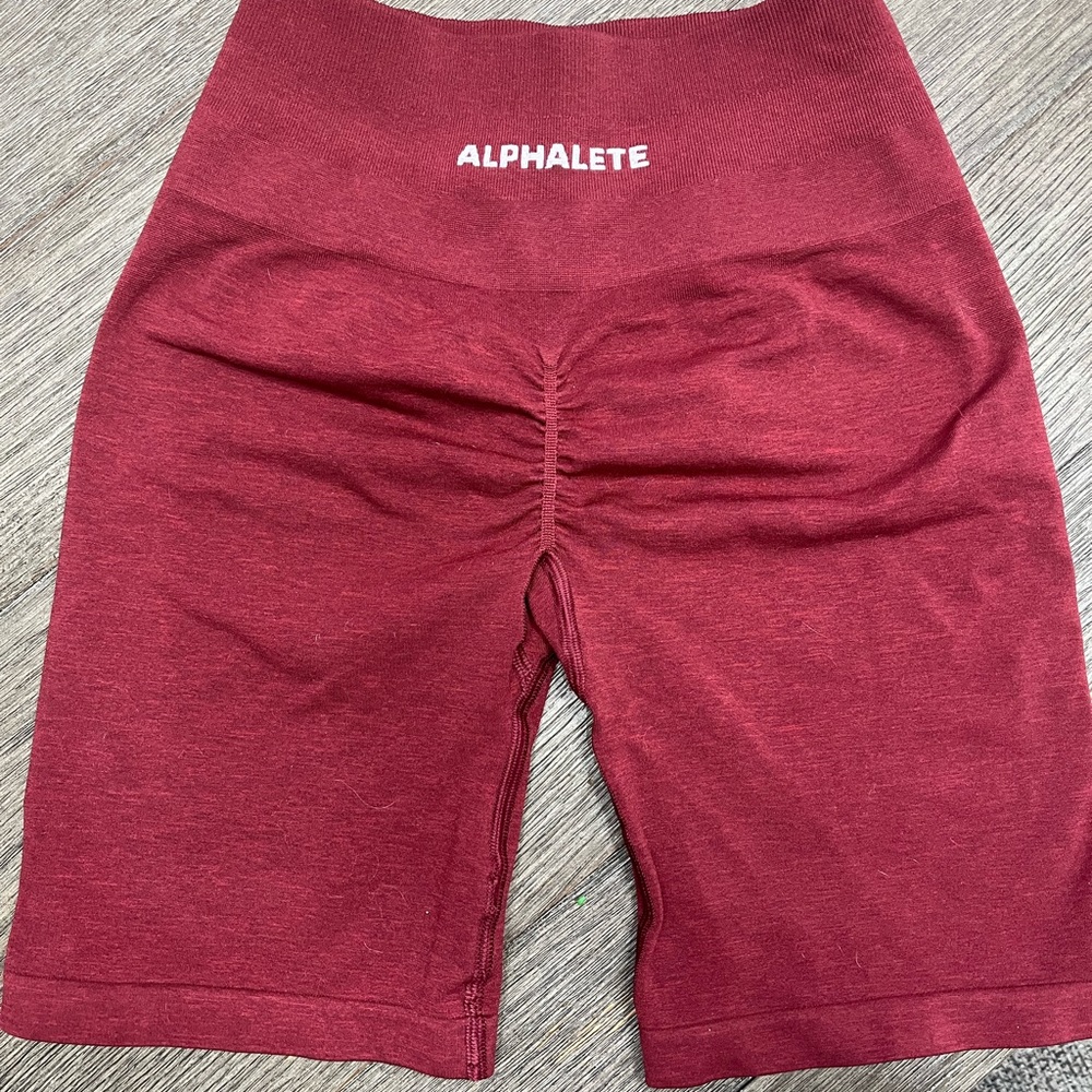 Alphalete biker shorts